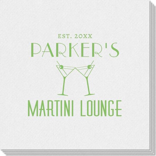 Martini Lounge Linen Like Napkins